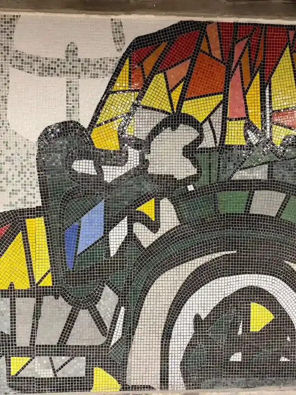 Mural "Adhesión de Sentimientos" por Jorge Cejudo