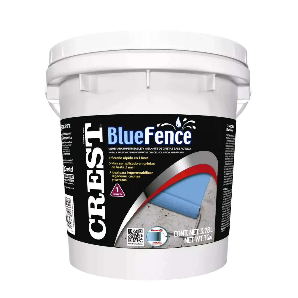 Crest Blue Fence