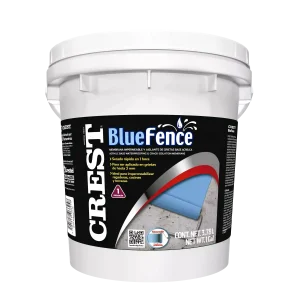 Crest Blue Fence