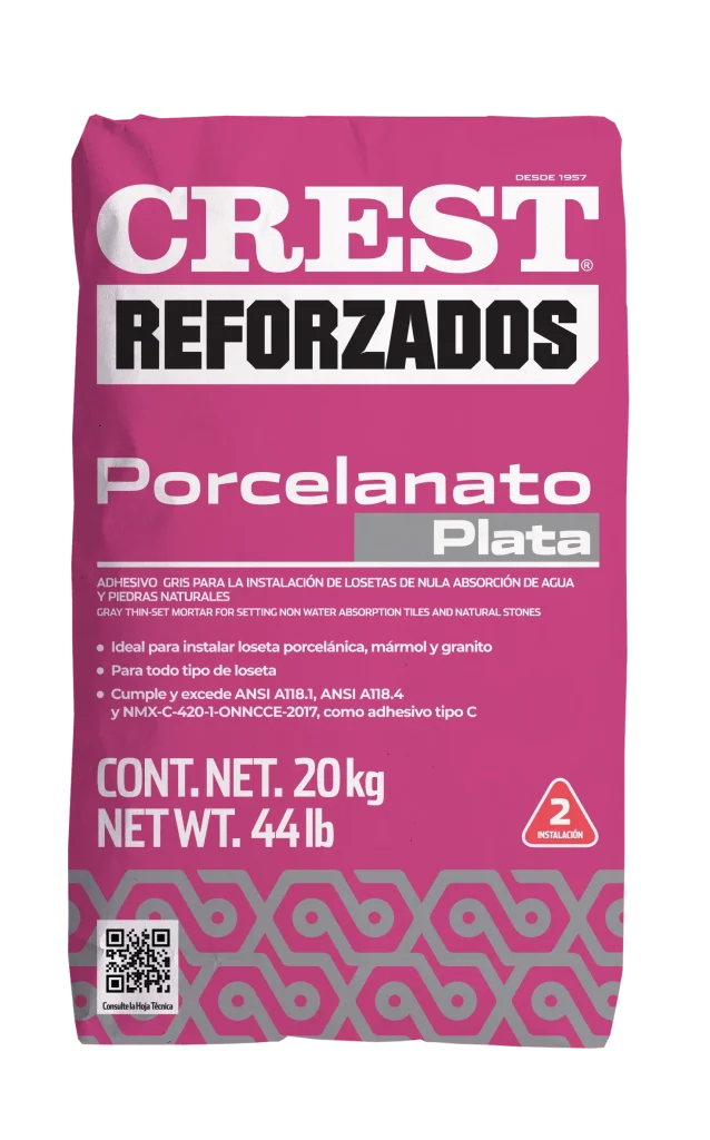Crest Porcelanato Plata