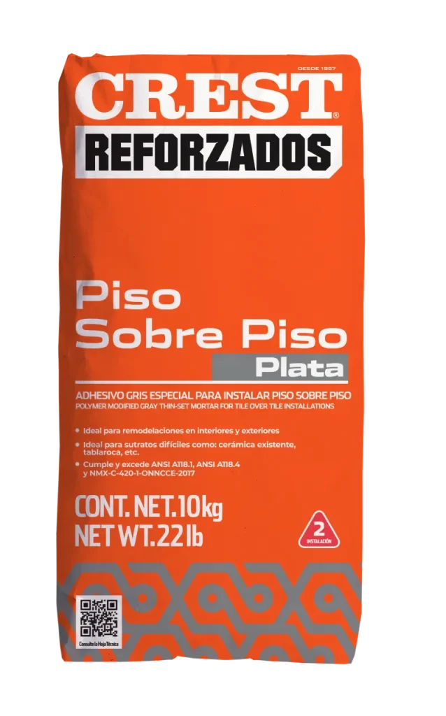 Crest piso sobre Piso Plata